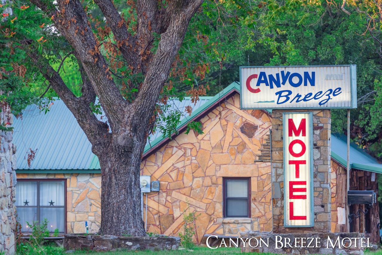 Canyon Breeze Motel Sulphur Eksteriør billede